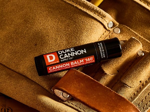Duke Cannon Lip Balm Bundle 2-pack offers extended use and value.