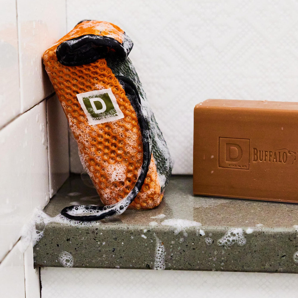 Duke Cannon military-grade soap pouch keeps soap secure and dry