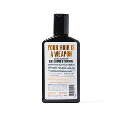 Duke Cannon News Anchor Bay Rum 2-in-1 bottle highlights invigorating scent and convenient grooming.