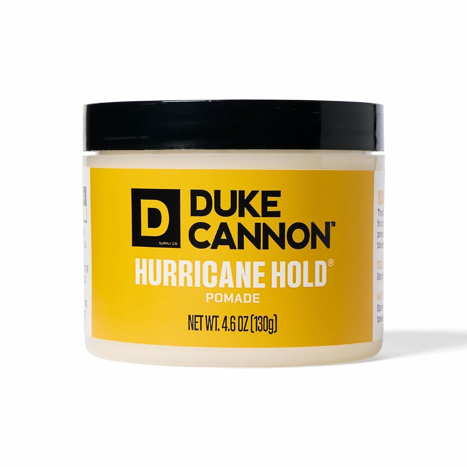 Duke Cannon News Anchor Hurricane Hold Pomade 2-pack display on shelf