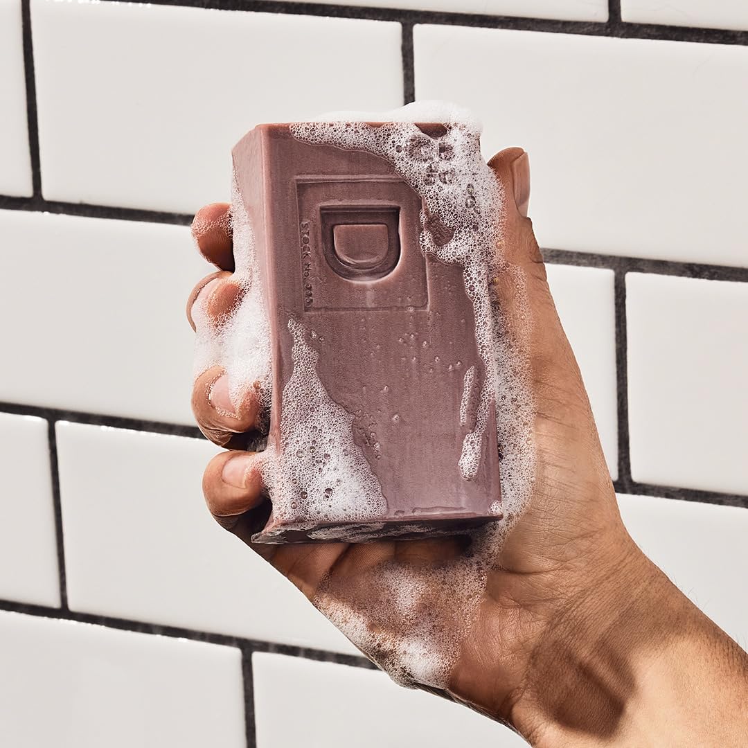 Duke Cannon Old Glory soap 10oz bar features patriotic scent with thorough cleanse and hydration.