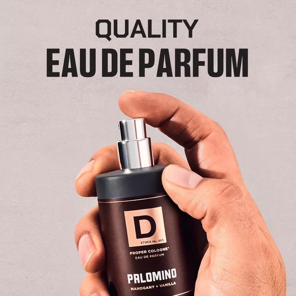 duke cannon palomino proper cap-off view suggests subtle scent release for all-day confidence