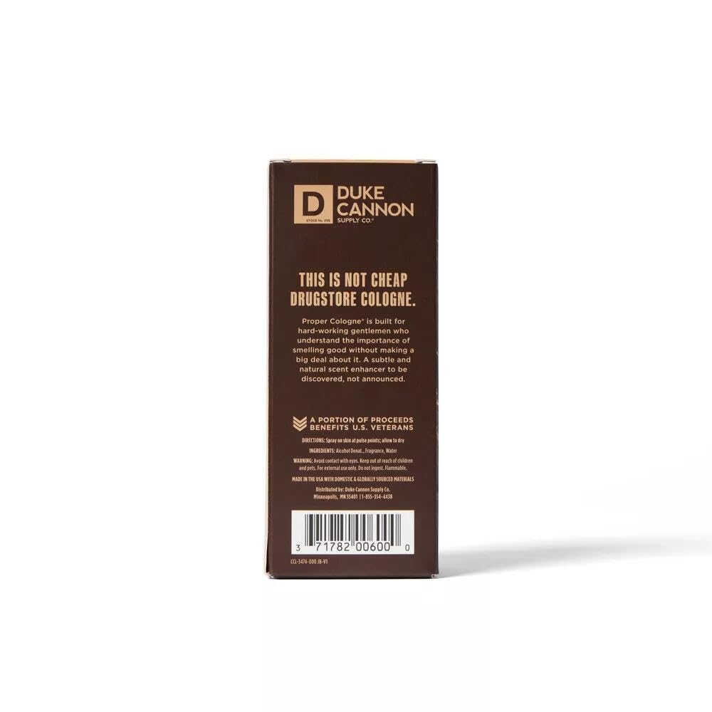 duke cannon palomino proper dab-on at wrists suggests subtle, long-lasting aroma in daily routines