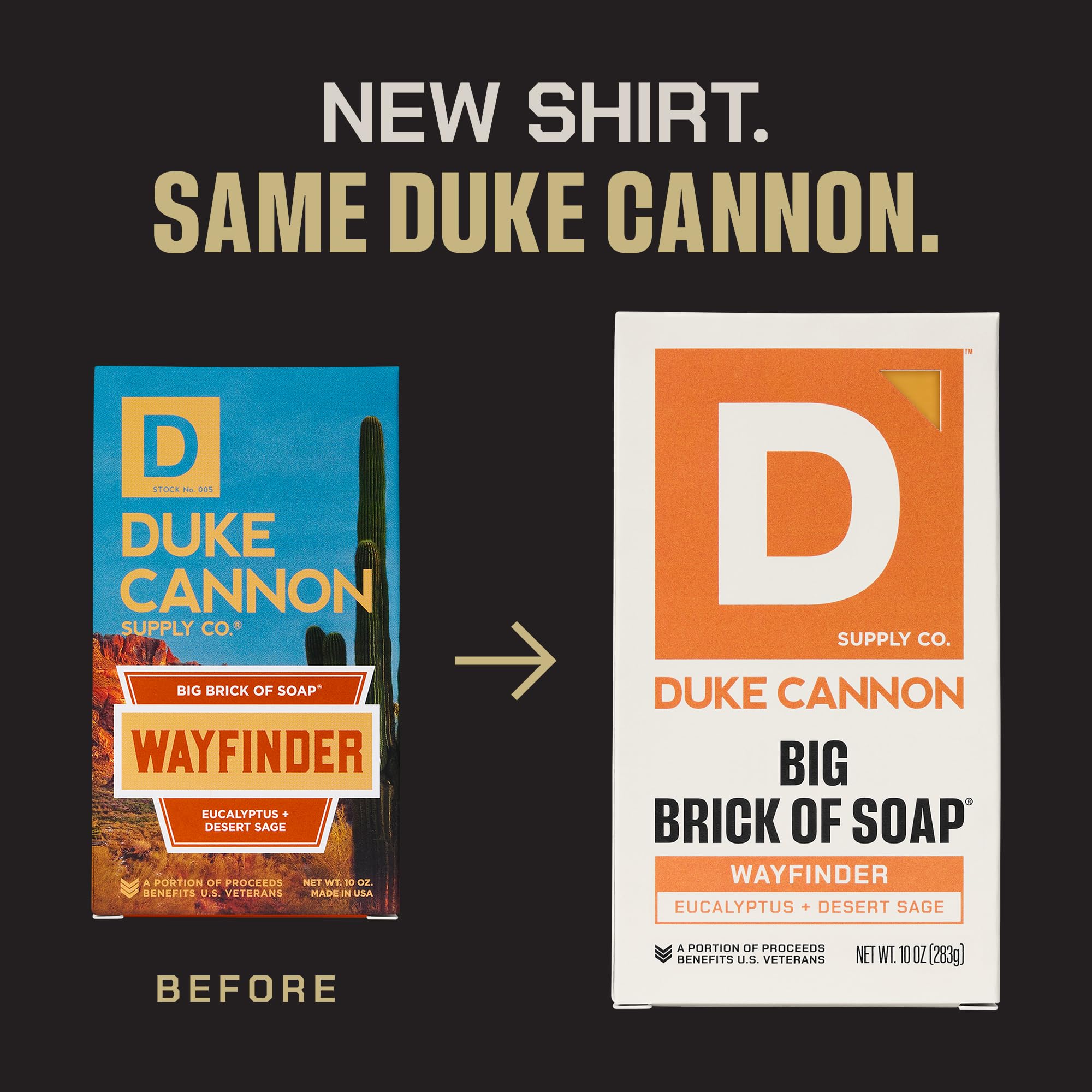 Duke Cannon Superior bar soap 10oz triple-milled for rich lather and clean skin.