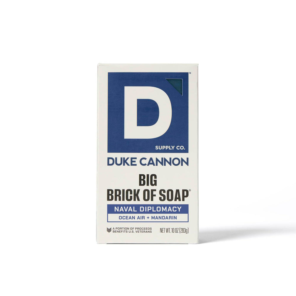 10 oz Duke Cannon bar promises lasting use between showers