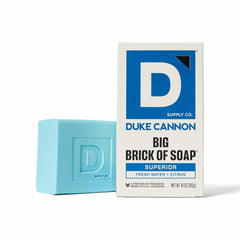 Rich Superior lather emphasizes crisp, cleansing foam from Duke Cannon