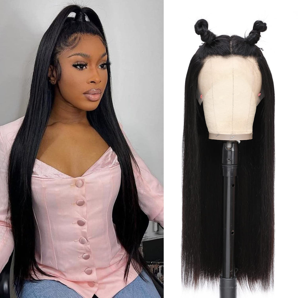 DULOVE wig baby hairs frame the natural hairline for realism