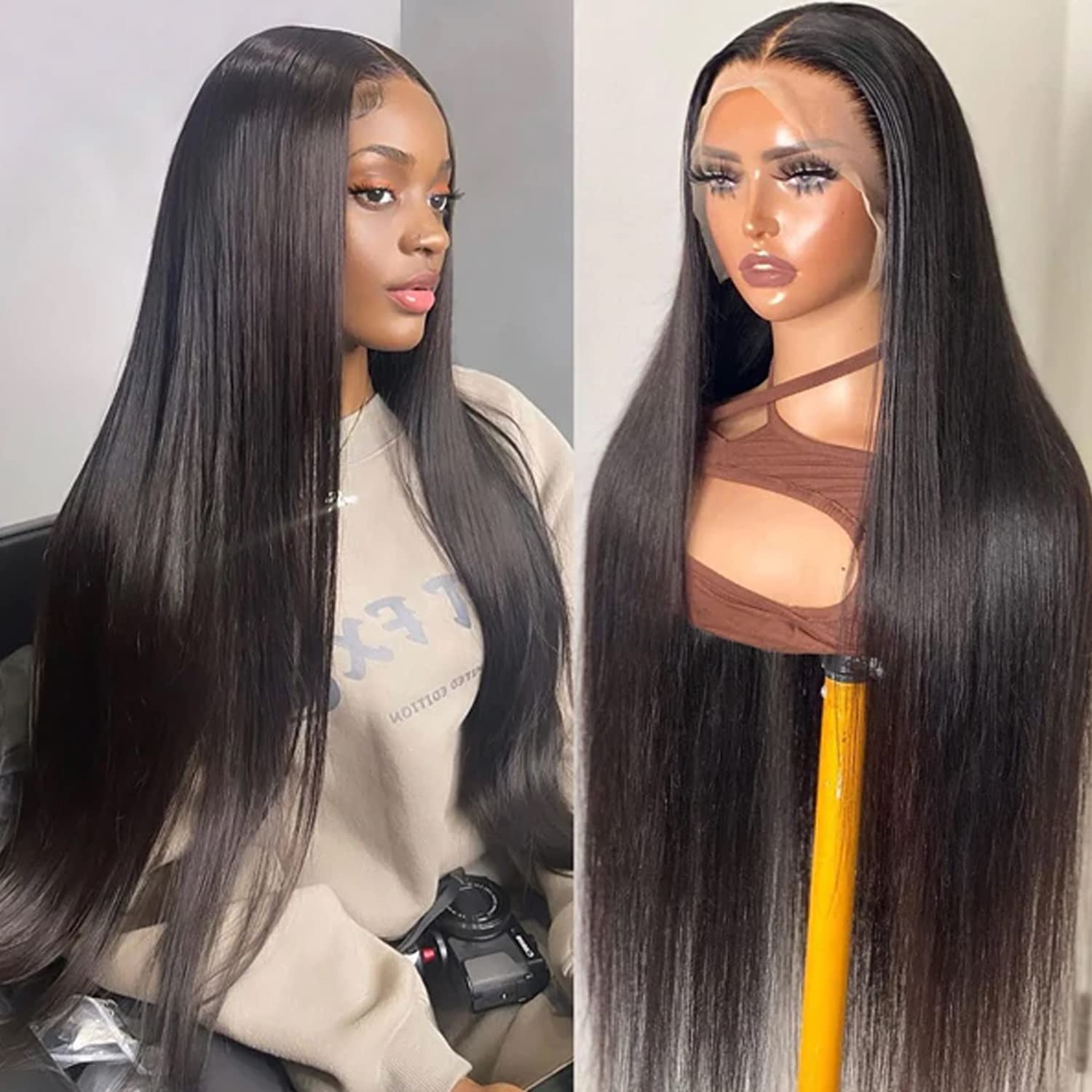 DULOVE lace front wig shows natural hairline for daily wear