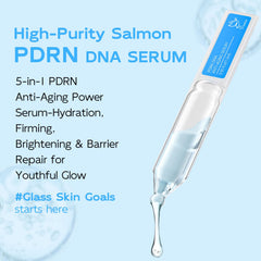 Dumie serum tubes packaging open shows fresh actives for application