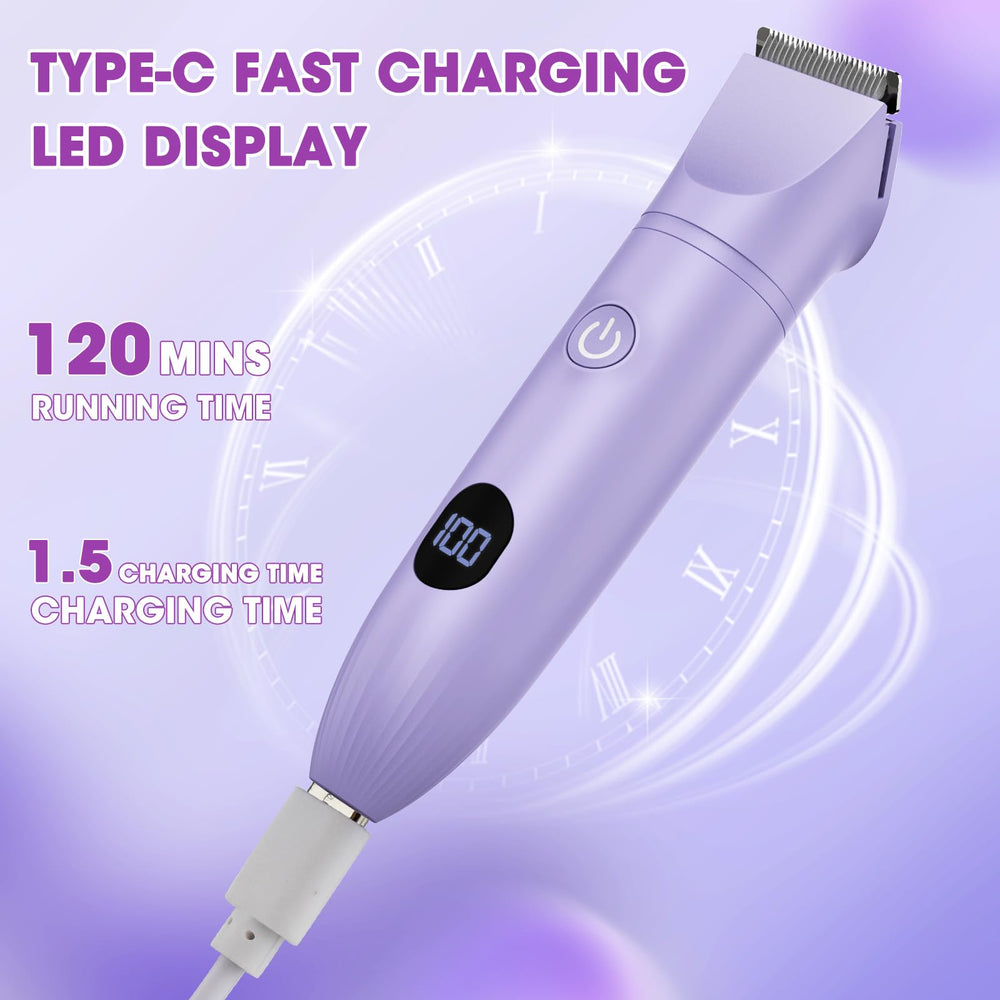 Dumite bikini trimmer portable travel case for on-the-go grooming.