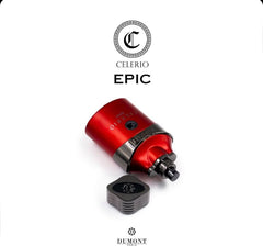 Dumont Celerio Epic mist spray demonstrates strong projection for day-to-night wear.