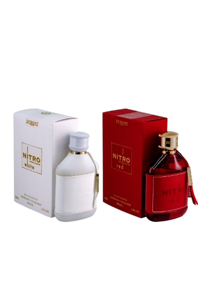 Dumont Nitro Red packaging with gold accents, premium presentation ideal for gifting