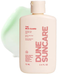 DUNE SUNCARE The Mug Guard gel sunscreen tube ready for daily SPF protection