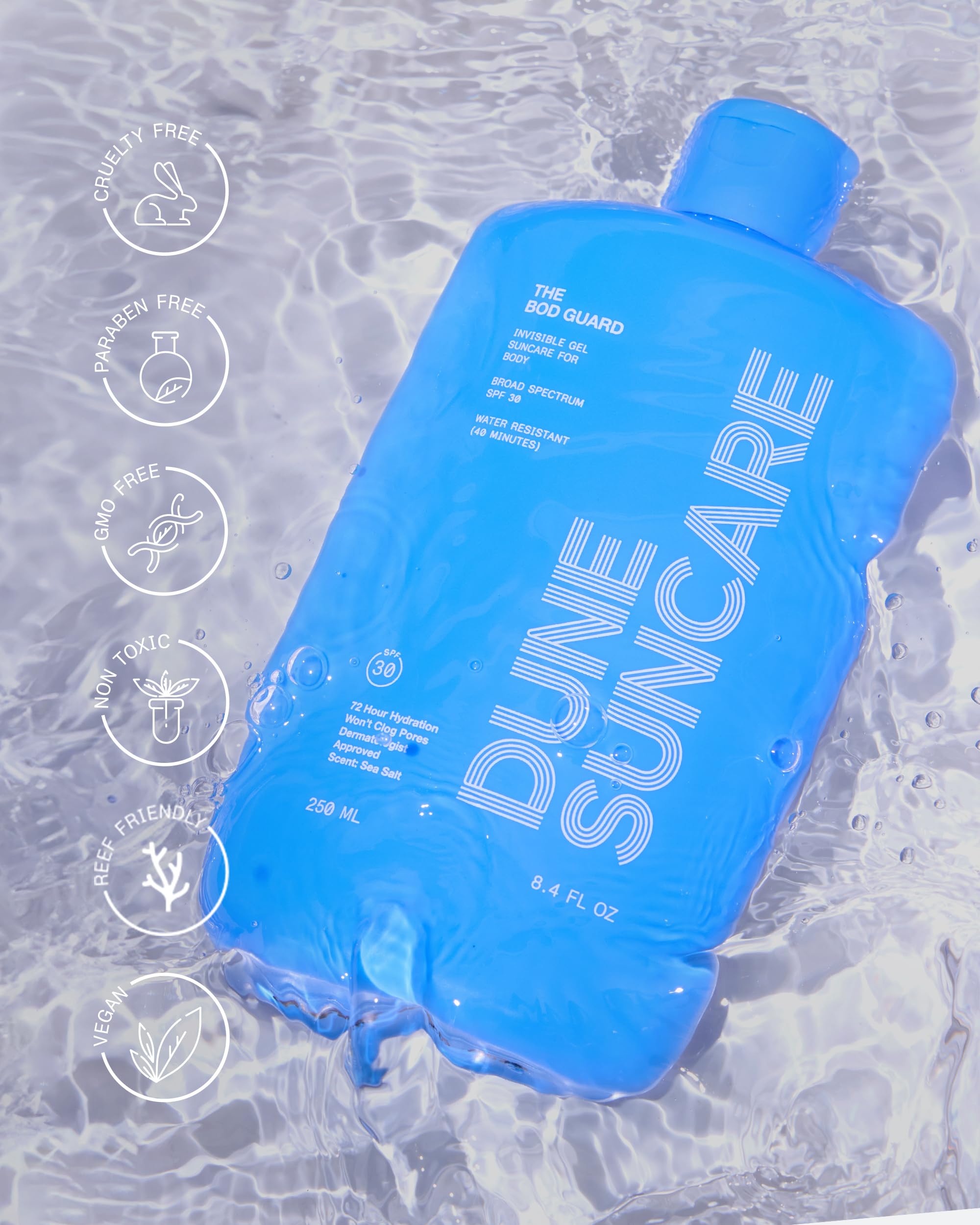 DUNE SUNCARE The Bod Guard non-greasy finish for seamless daily wear