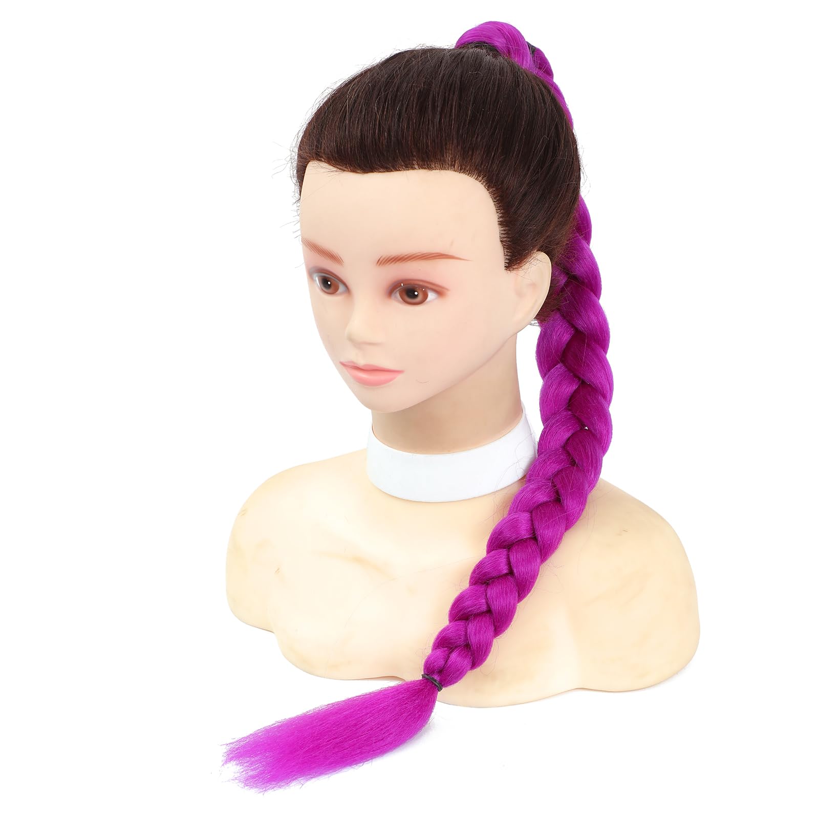 Duoduo Beauty purple hair extensions ideal for Halloween costumes