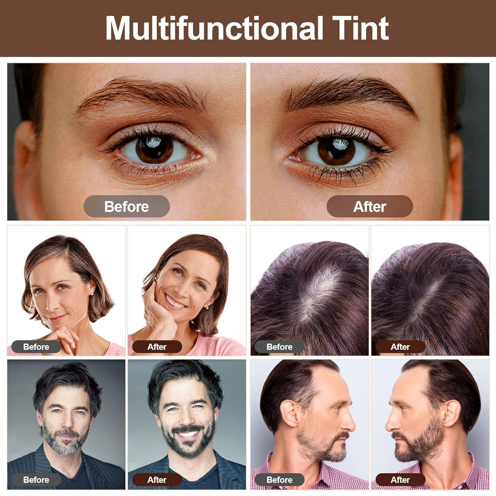 Duoffanny application timeline guides 15-minute DIY brow and lash coloring
