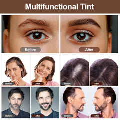 Duoffanny application timeline guides 15-minute DIY brow and lash coloring