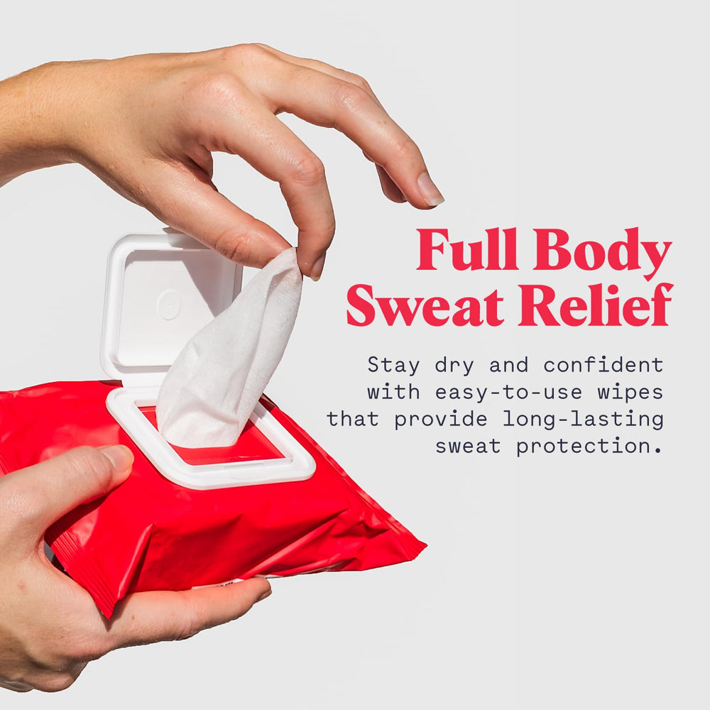 Duradry chest-back-groin-wipe-1 illustrates multi-area use for targeted sweat control.