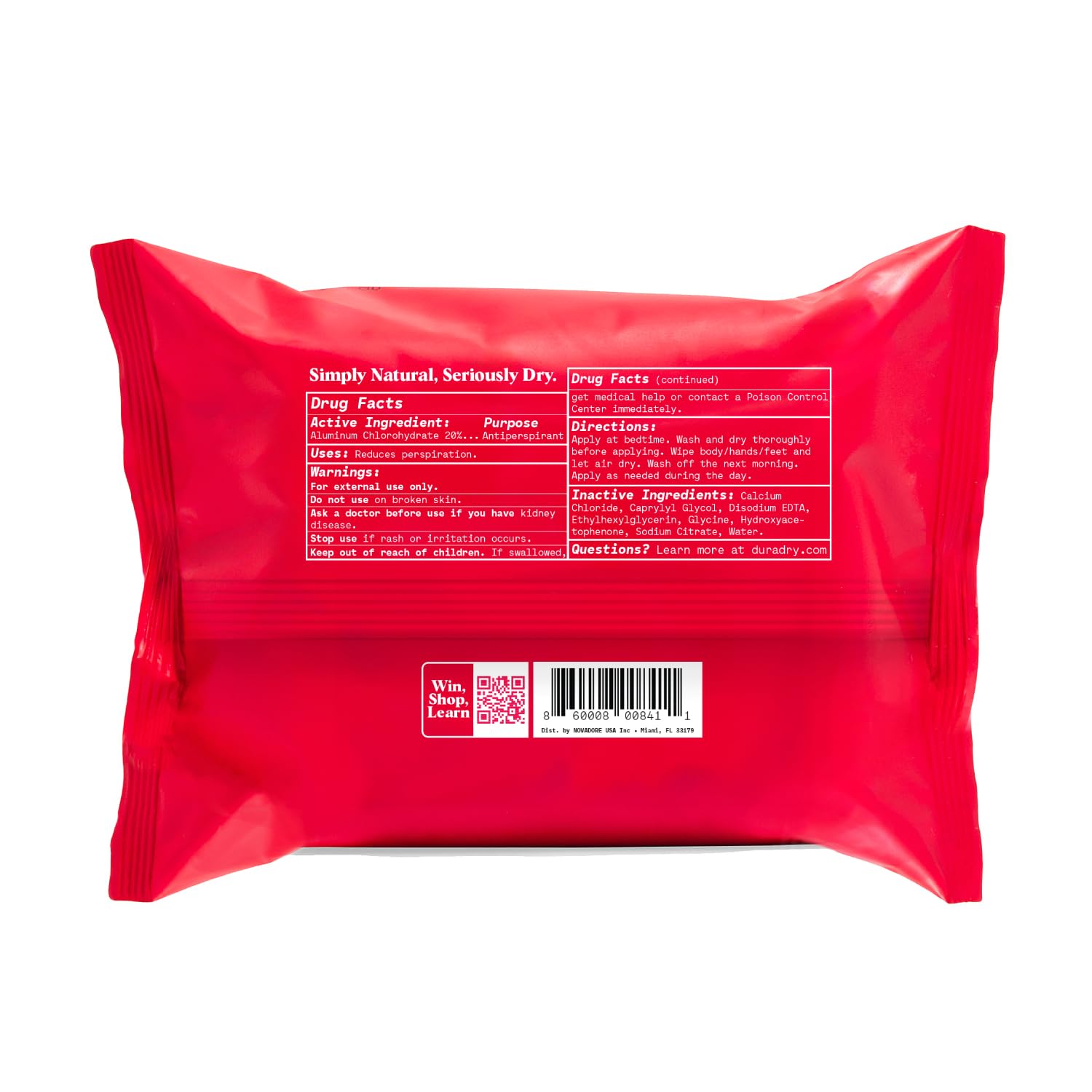 Duradry dermatologist-recommended-wipes-1 reinforces trusted, dermatologist-friendly sweat management.