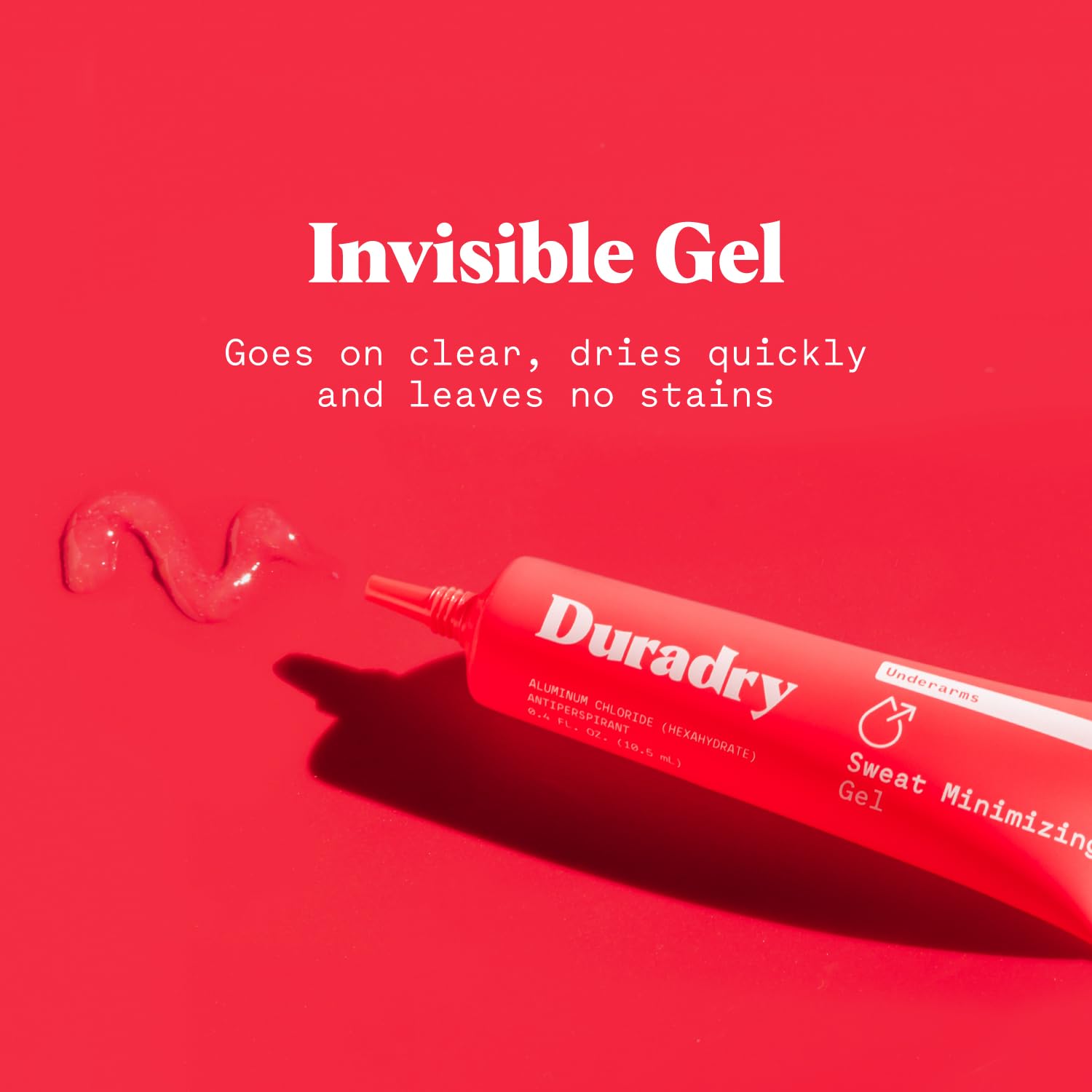 Duradry dermatologist-recommended label signals trusted formulation.