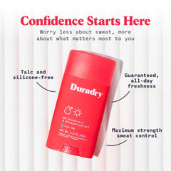Duradry 3-pack variety displays three scents for protection