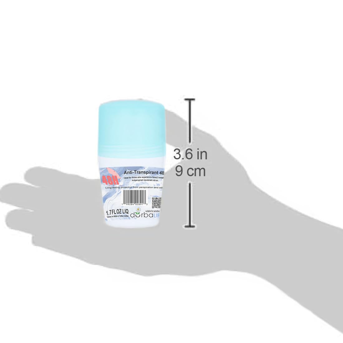 DurbaLife sensitive-skin anti-stain formula depicted protecting fabrics from marks.