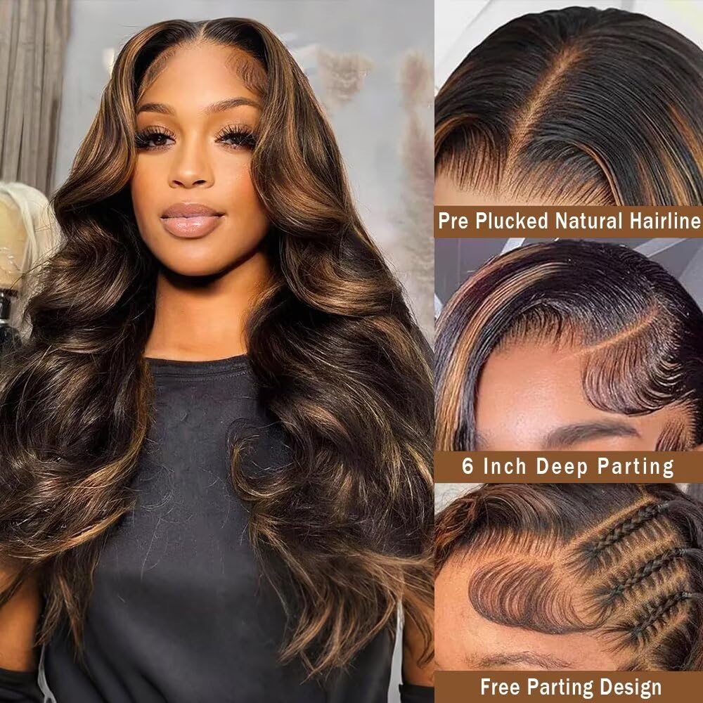 Durgio HD-transparent lace-front close-up demonstrates undetectable melt and skin-toned blend.