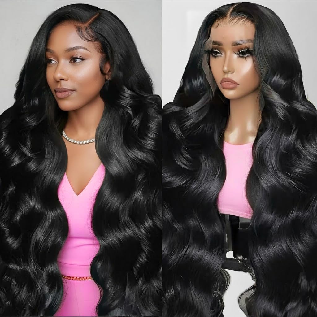 Durita 30-inch body wave lace-front wig, natural movement for daily wear.