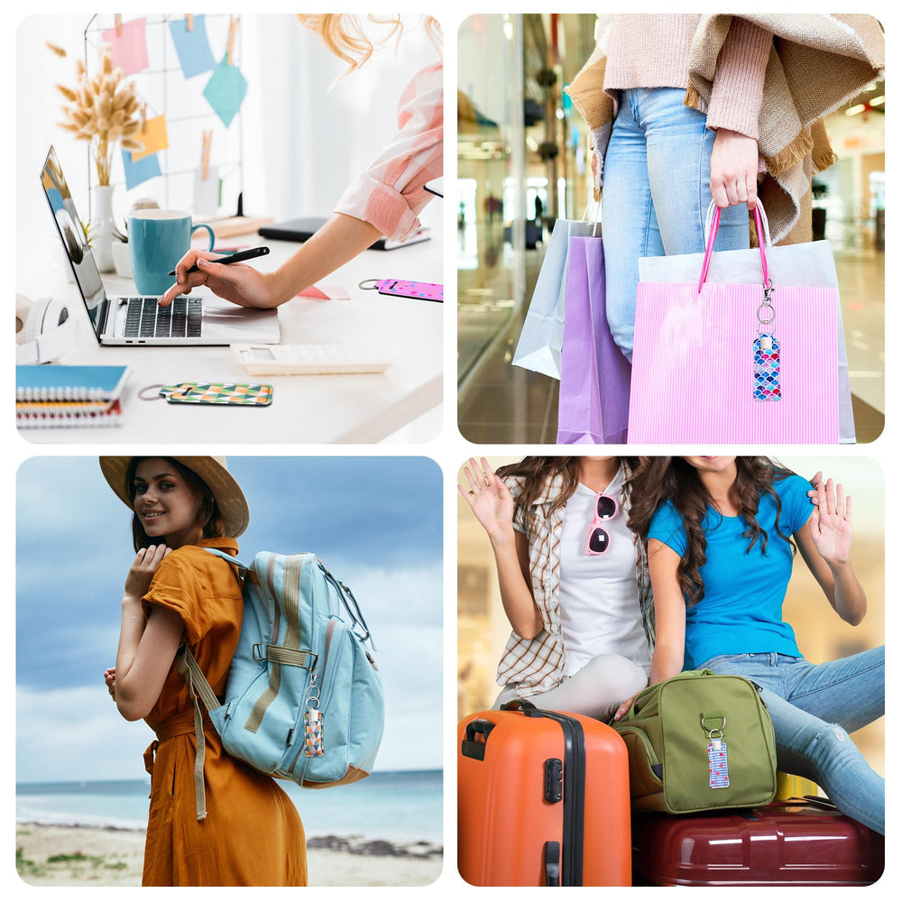 Duufin bag attachment clip cords for secure bag access.