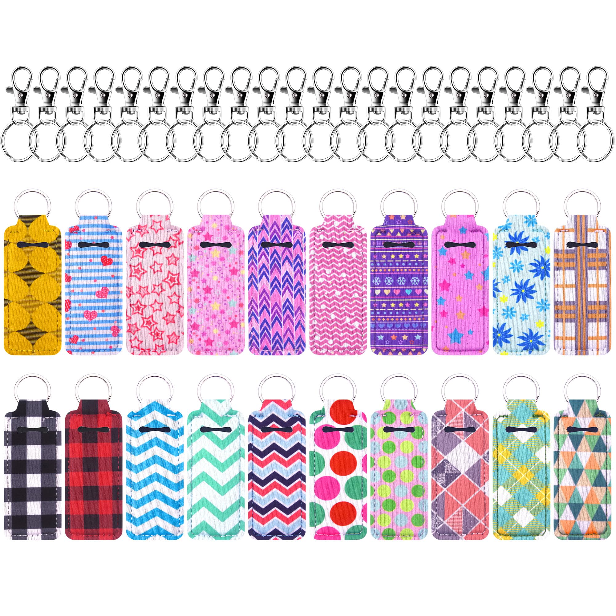 Duufin chapstick holder patterns collection adds color for quick lip care on the go.