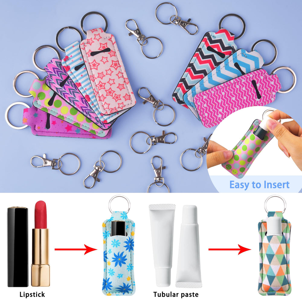 Duufin chapstick tracker with metal clip cords keeps lip balm tethered and accessible.