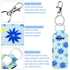 Duufin colorful chapstick keychain on bag demonstrates quick access during commutes.