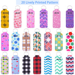 Duufin neoprene lip balm holder close-up shows durable, lightweight material for everyday carry.
