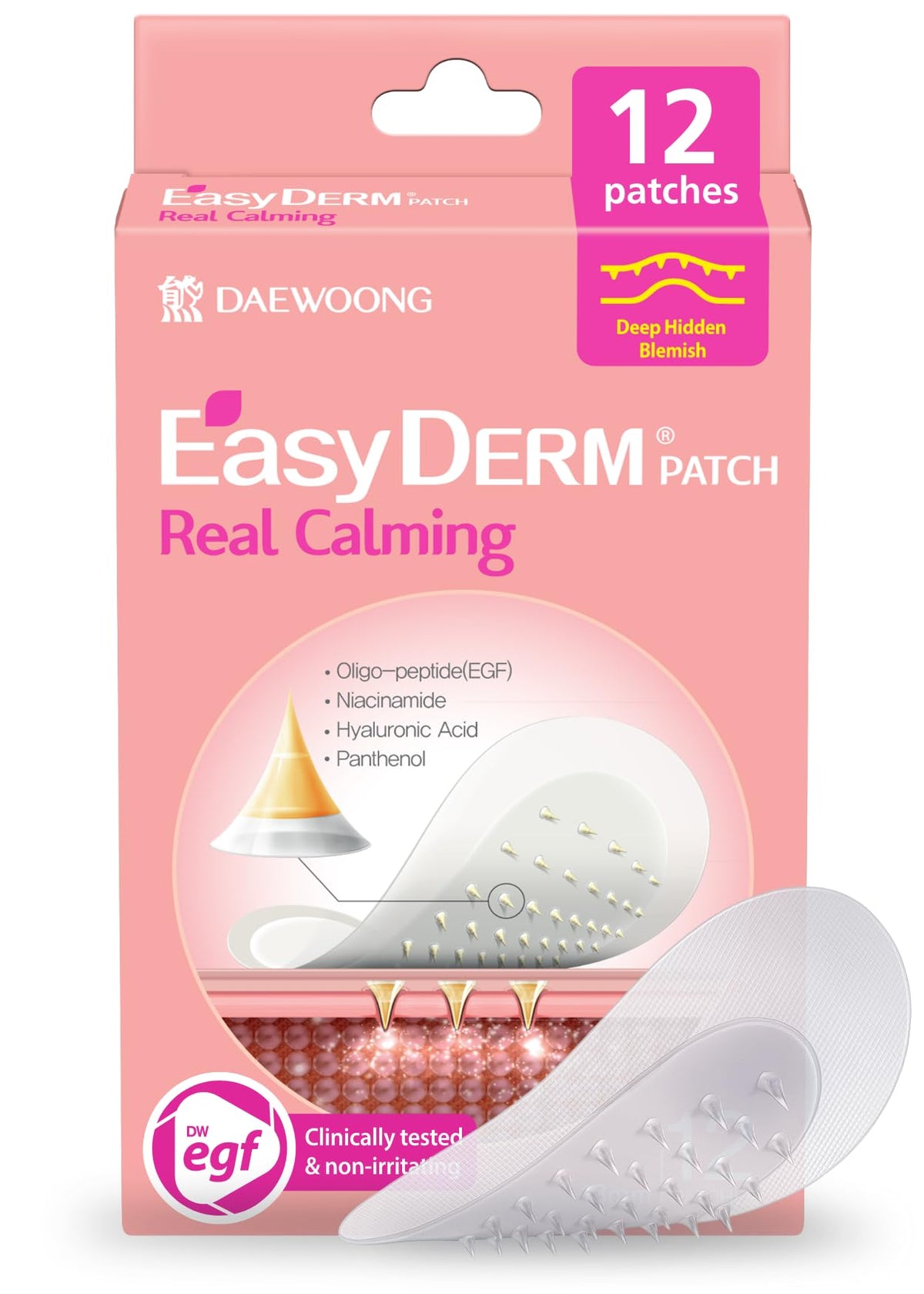DWEasyDerm Easyderm patch packaging shields potency for reliable at-home use.
