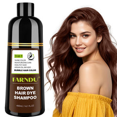 DYEING 221 BC FarnDu bottle pour enables quick gray coverage.