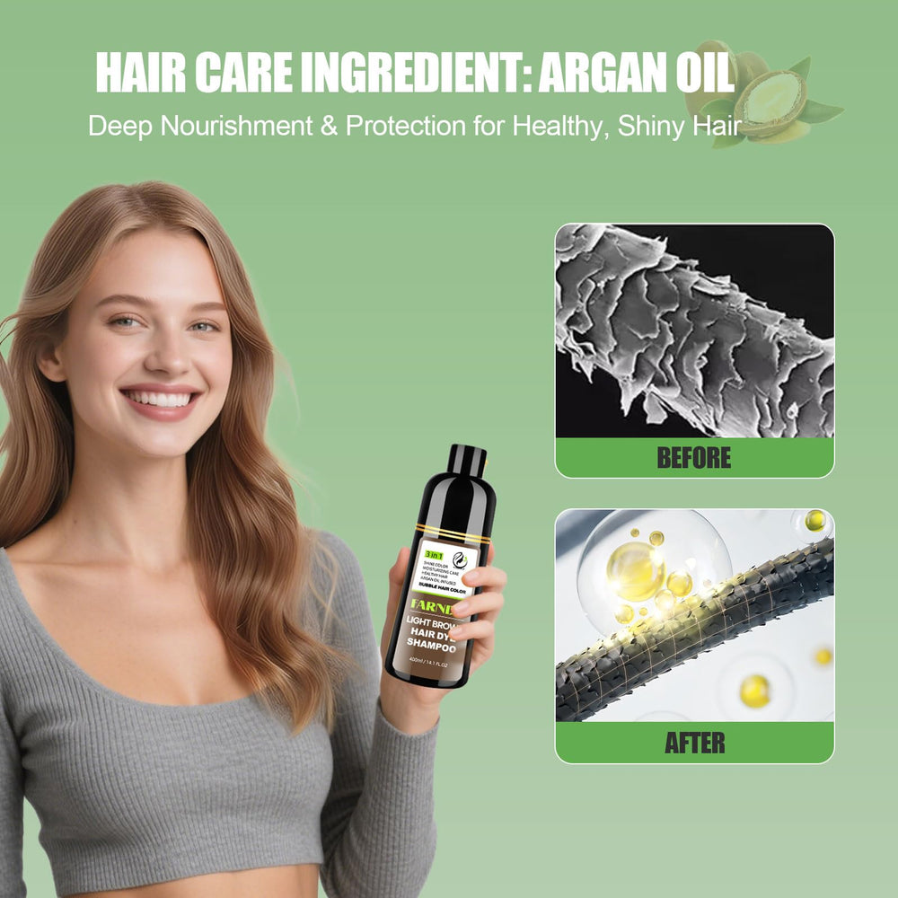 DYEING 221 BC Farndu light brown formula for all hair types