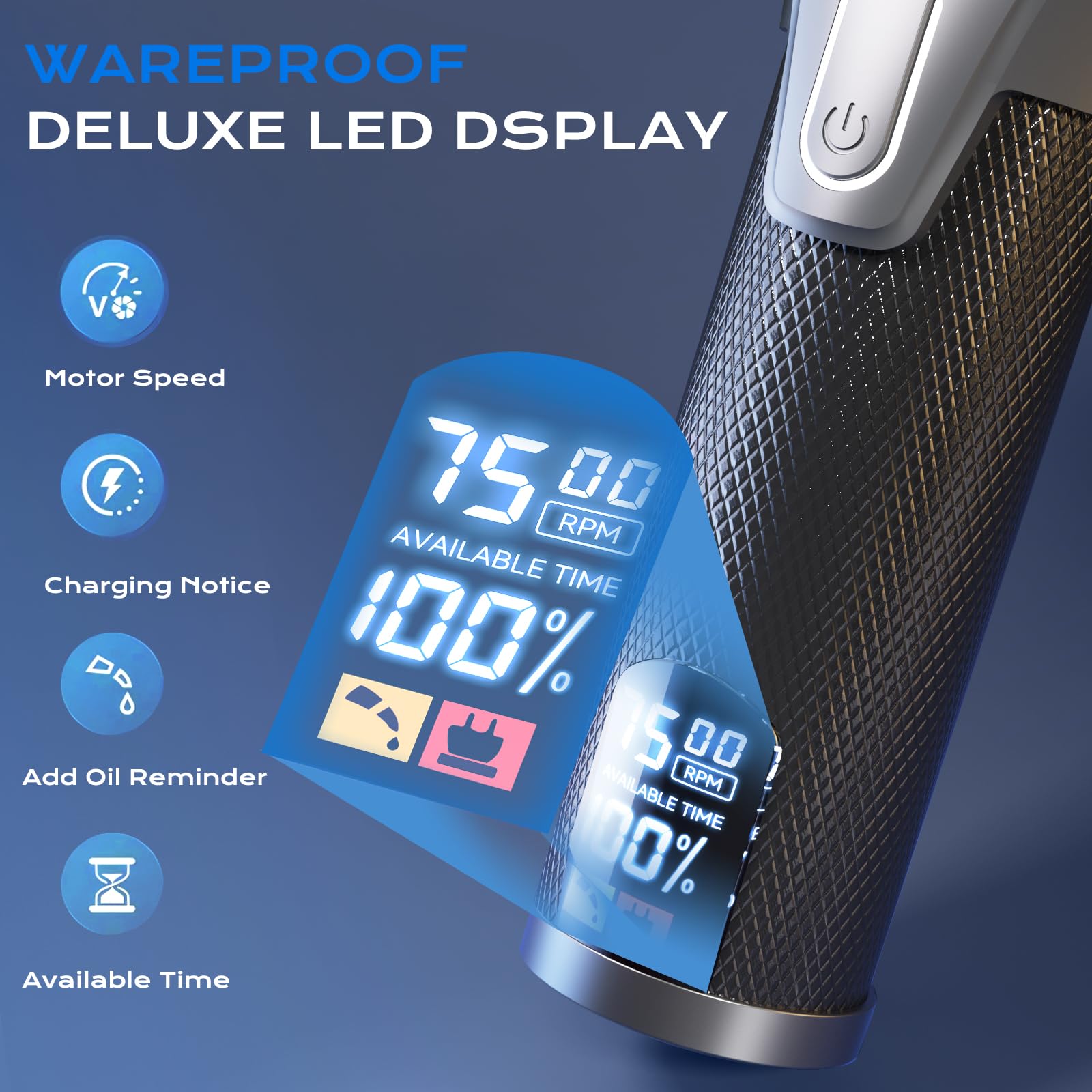 Dyflexifurn foil head shaver offers smooth, comfortable facial shaving