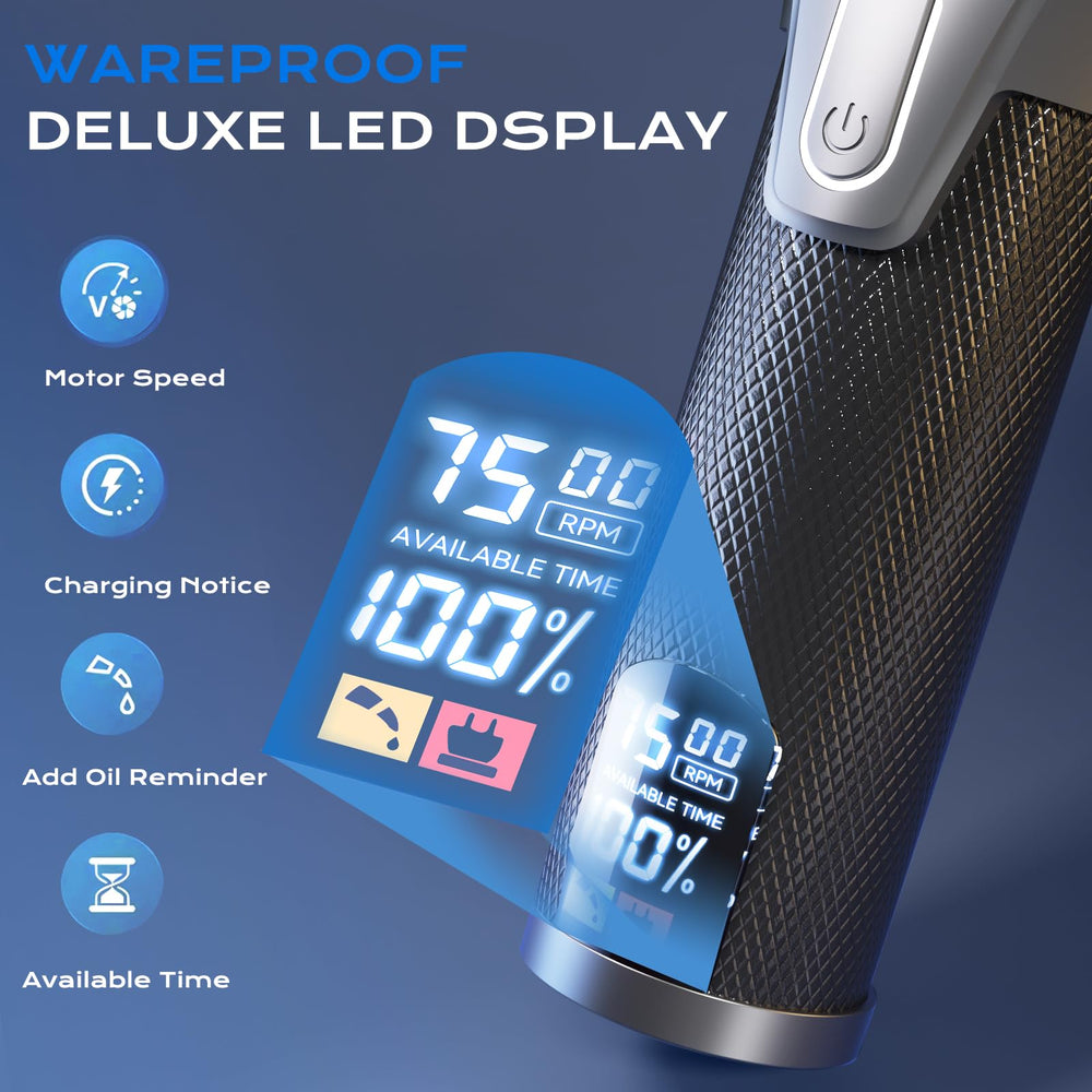 Dyflexifurn foil head shaver offers smooth, comfortable facial shaving