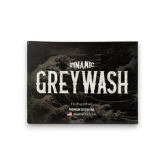 Dynamic Color Co greywash four-shades bottles ready for precise shading