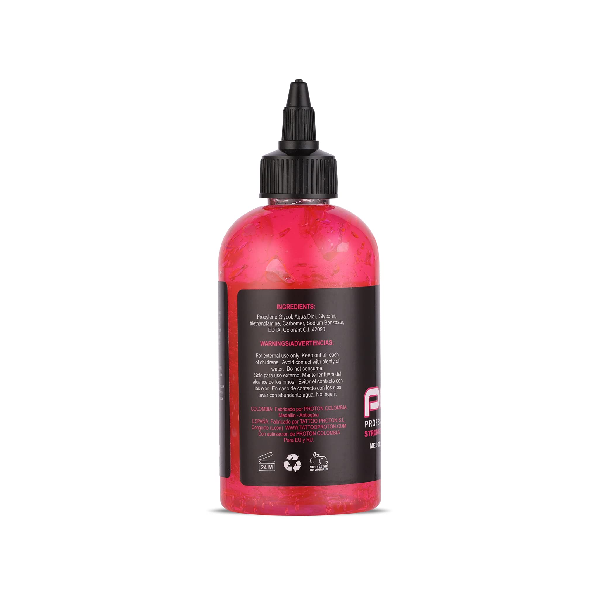 Proton stencil primer delivers crisp transfer for professional tattoos.