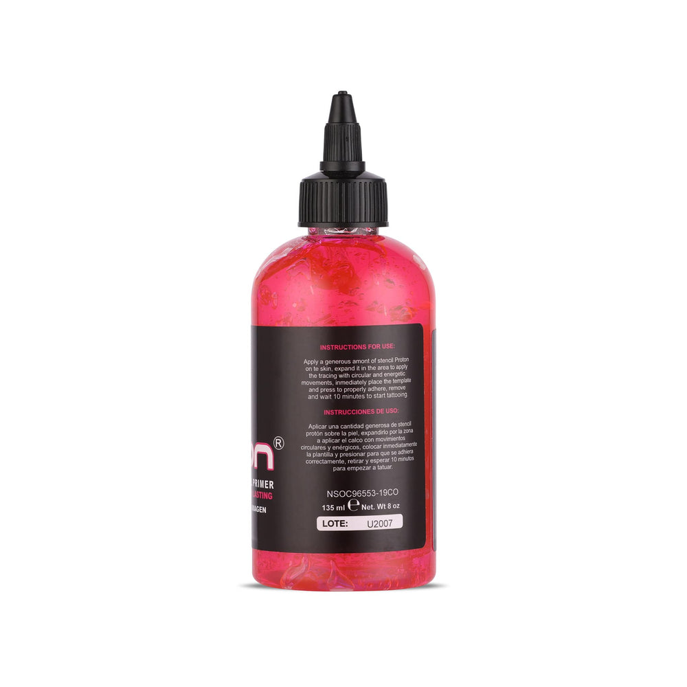 Dynamic Color Co Proton primer eases application for clean line work.