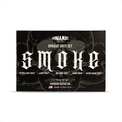 Dynamic Color Co Smoke Set ultra-light grey ink for subtle grayscale shading.
