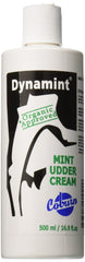 Dynamint Udder Cream bottle front view for quick skin comfort and ease