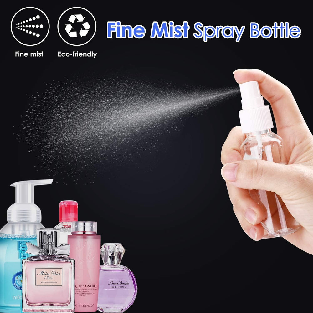 E-accexpert essential oil sprays deliver fine mists for aromatic on-the-go use.
