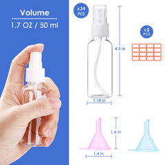 E-accexpert leakproof funnels prevent spills during filling and on-the-go use.