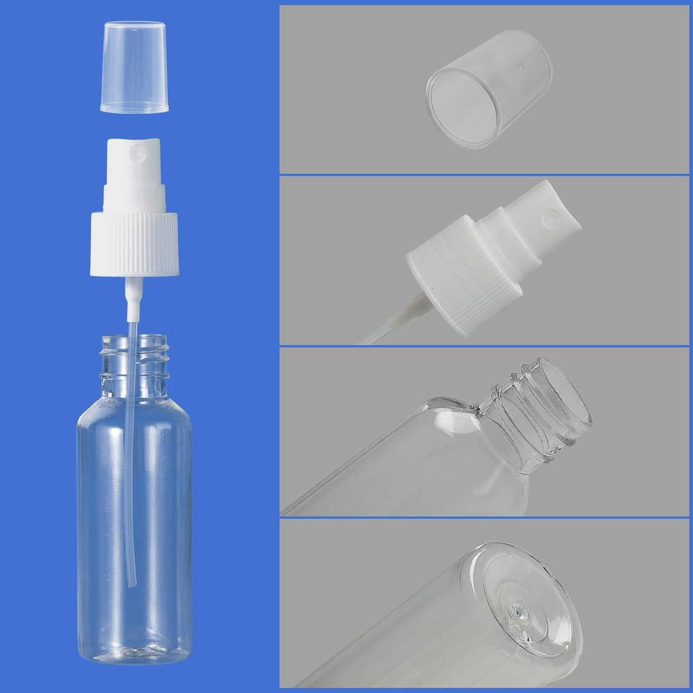 E-accexpert premium clear plastic bottles offer durable odor-free storage for daily routines.
