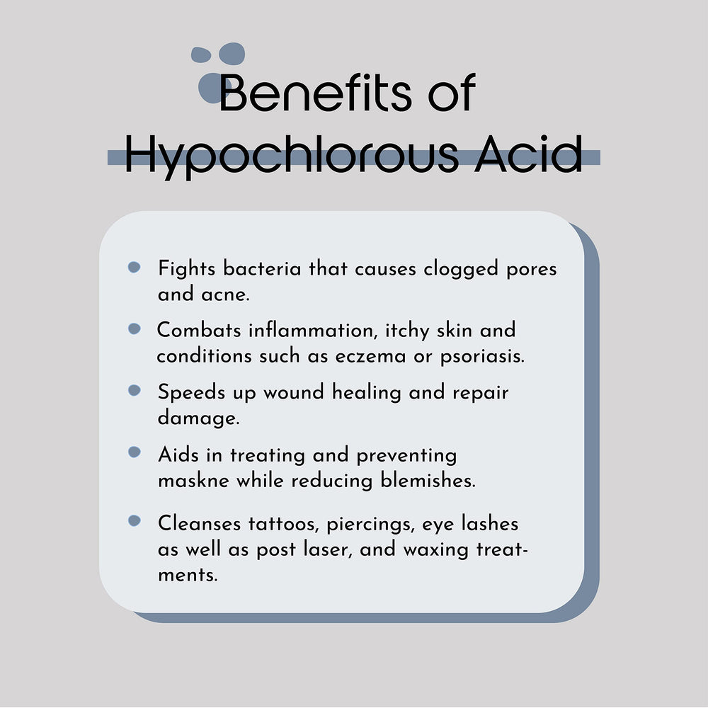 e11ement hypochlorous cleanser bottle with spray nozzle used for post-workout skin refresh.