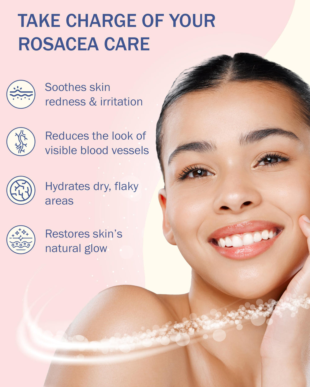e70 rosacea moisturizer tube - non-greasy hydration for daily comfort.