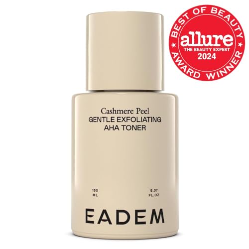 EADEM Cashmere Peel pump-dispense—easy daily exfoliation with balanced hydration.
