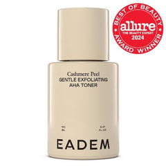 EADEM Cashmere Peel pump-dispense—easy daily exfoliation with balanced hydration.